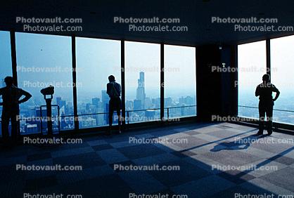 Observation Room, John Hancock Building, Skyline, Skyscrapers, cityscape, lookout, viewing