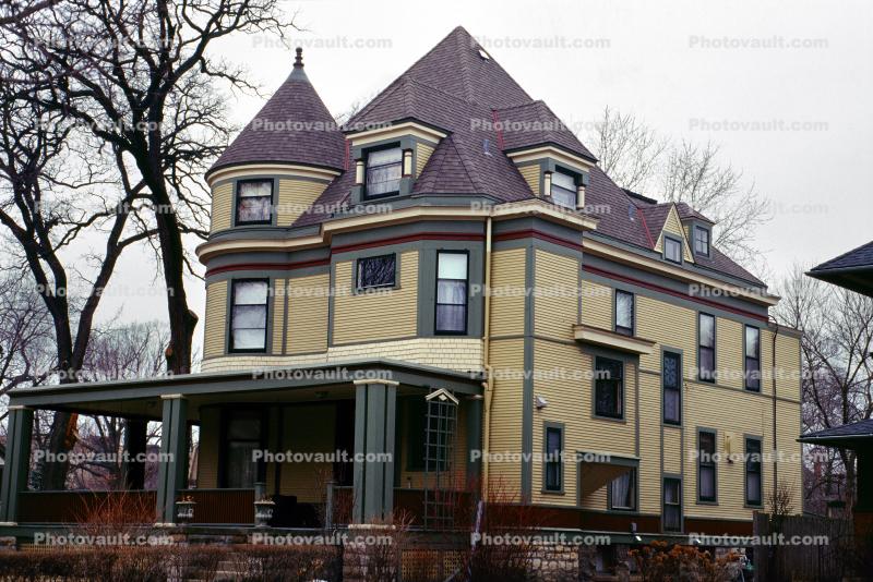 Yellow House, Porch, Oak Park