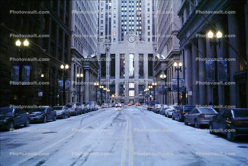 Chicago Board of Trade Building, Cars, vehicles, automobiles