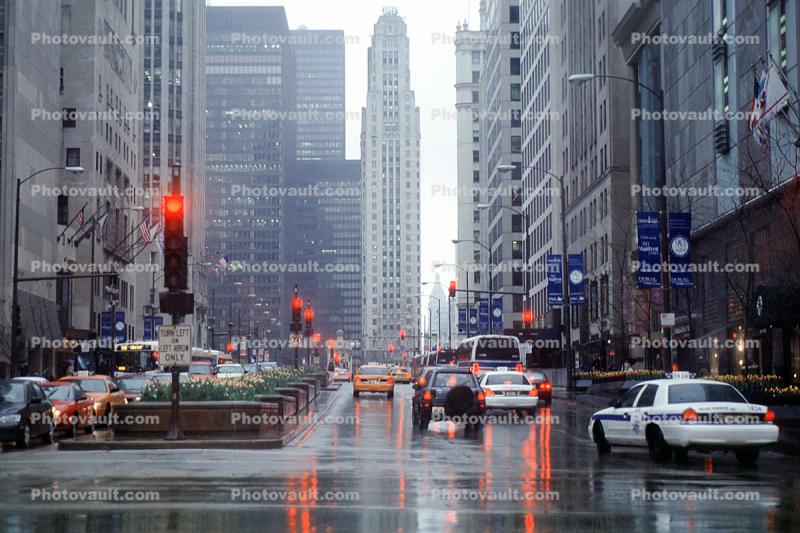 Cars, automobile, vehicles, Taxi Cab, rain, inclement weather, slick, downpour