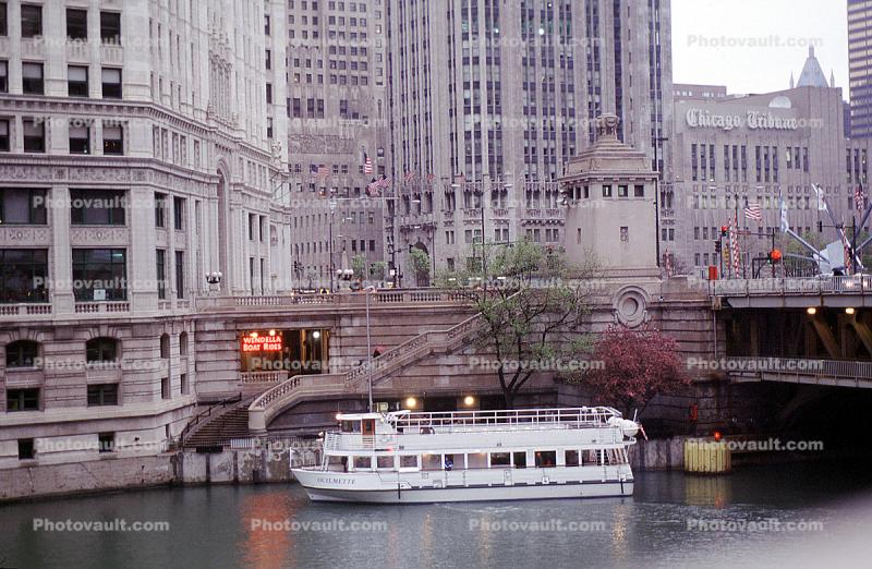 Tour Boat, Chicago River , tourboat