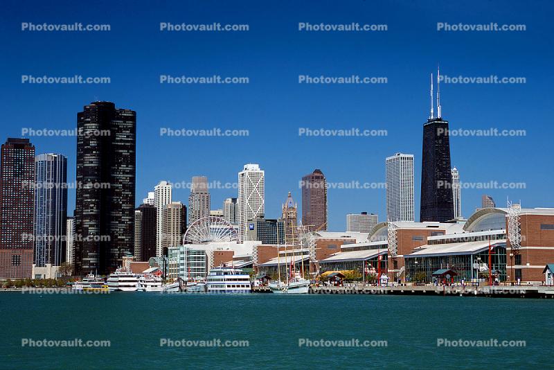 Navy Pier, Lake Point Tower, Lake Point Tower, skyscraper, high-rise residential building