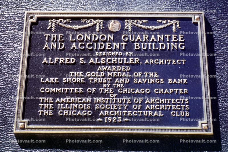 Old Fort Dearborn Plaque