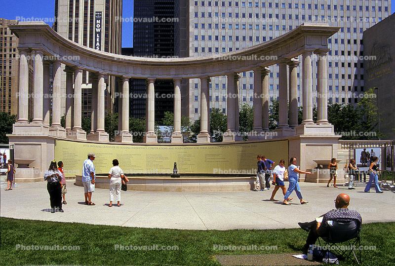 Millennium Park Opening Day, July 15 2004