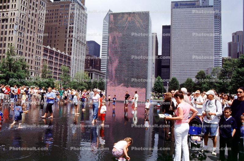 Millenium Park Opening Day, July 15 2004