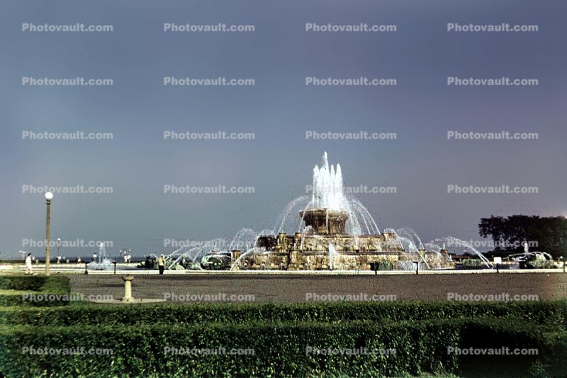 Buckingham Fountain in the 1940s
