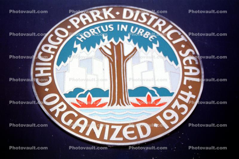 Chicago Park District, Logo, emblem, medallion
