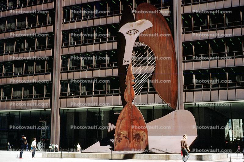 Picasso Sculpture, July 1968, 1960s