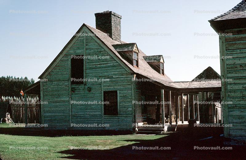 Buildings, Home, House, Grand Portage National Monument, Fort