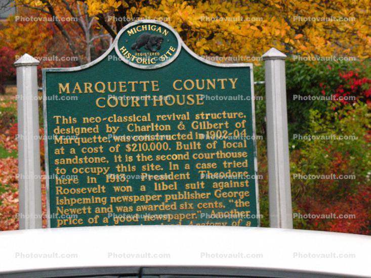 Marquette County Courthouse, Marquette