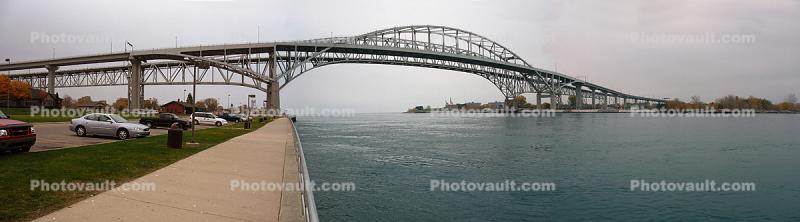 Blue Water Bridge, City of Port Huron, Panorama