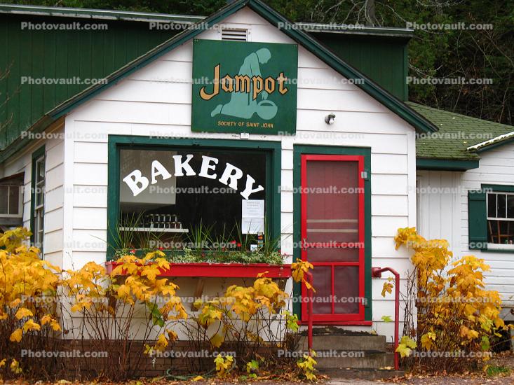 Jampot Bakery, Door, Doorway, Window, Keweenaw County, Eagle Harbor