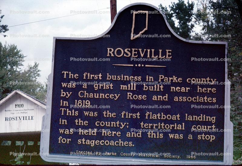 Roseville, Parke County, Covered Bridge