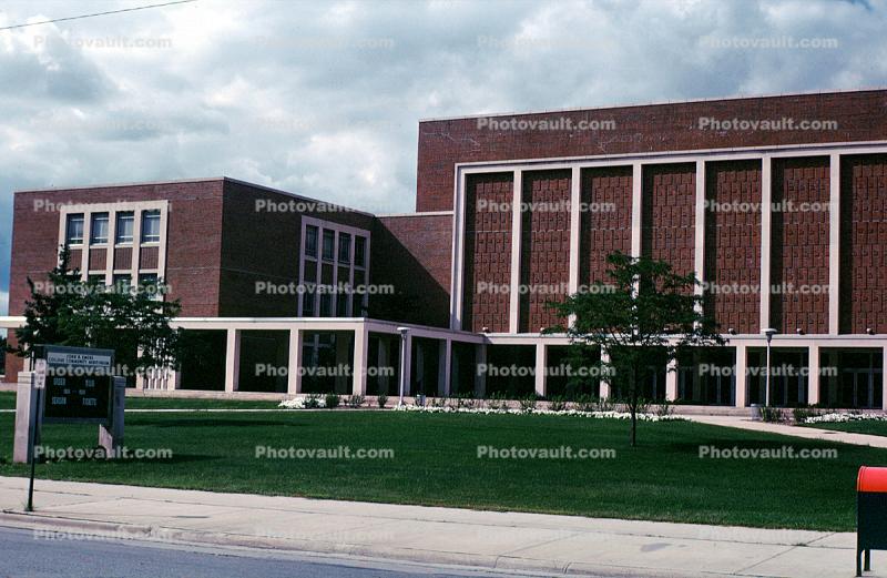 Building, John R Emens, College Community Auditorium, Ball State University