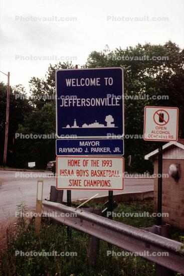 Welcome to Jeffersonville, Home of the 1993 IHSAA Boys Basketball State Champions