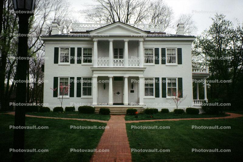 mansion, home, house, building, Crawfordsville