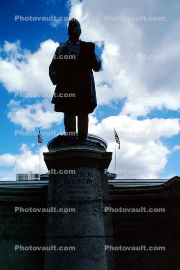 Monument, Statue, William McKinley, 25th President of the USA, landmark