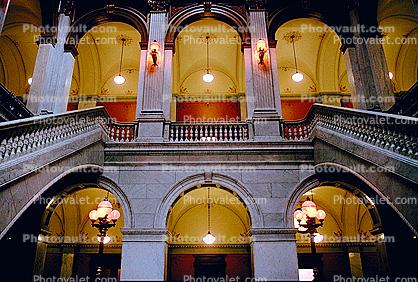 stairs, staircase, interior, insdie, Capitol Building