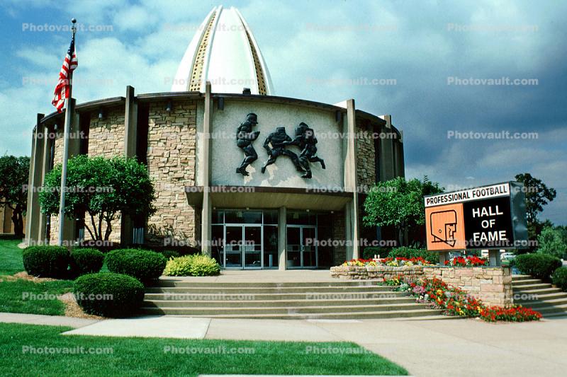 Professional Football Hall of Fame, Canton, landmark, 18 September 1997