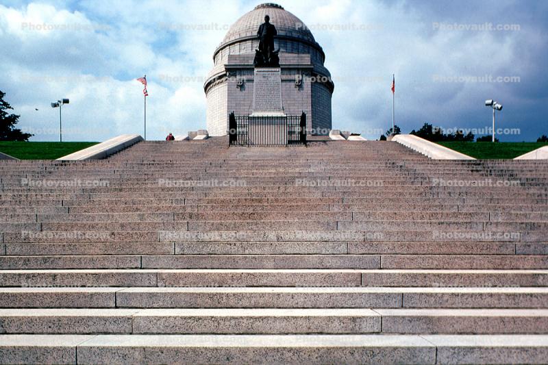 McKinley National Memorial, Canton, steps, stairs, landmark, 18 September 1997