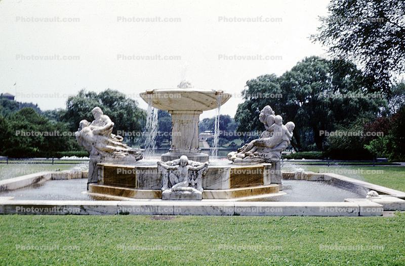 Water Fountain, aquatics, Sculpture, statue, statuary, pond