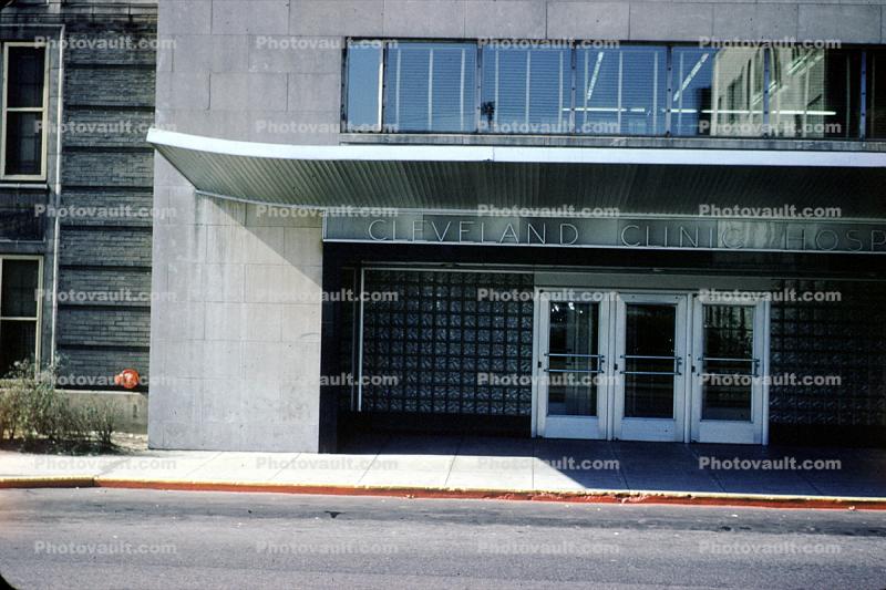 Cleveland Clinic, Hospital, building, doors, doorway