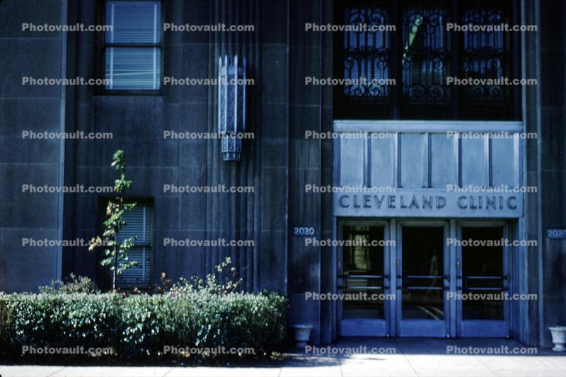 Cleveland Clinic, Hospital doors, building, doorway