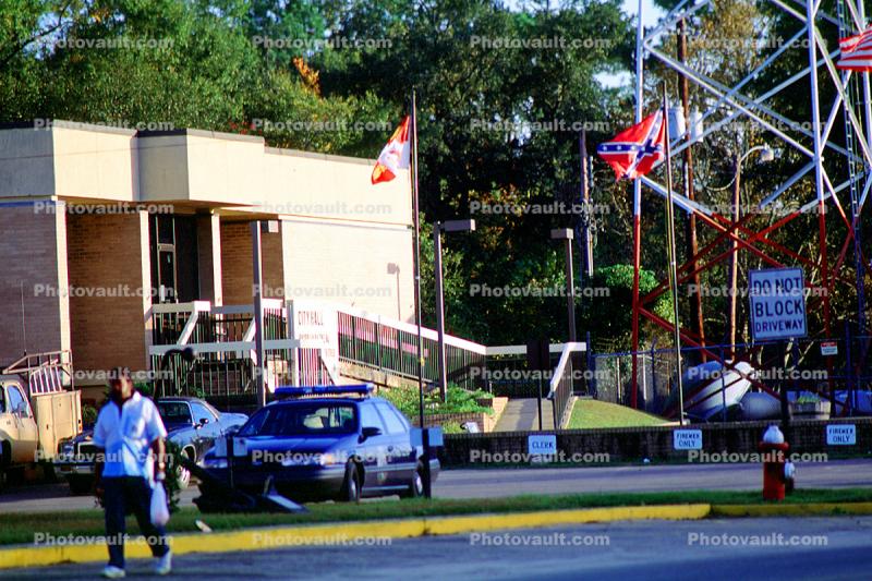 Confederate Battle Flag, Racist Police Station