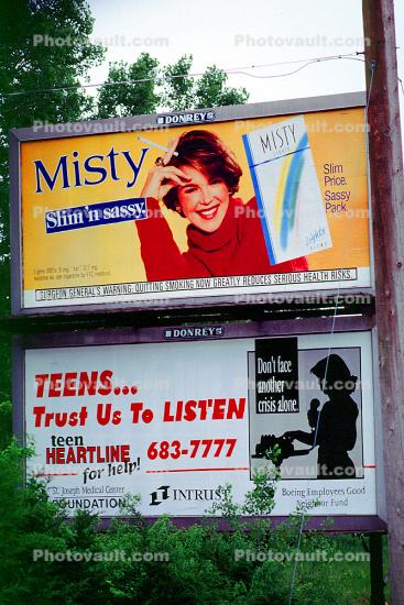 Misty cigarettes, Teens Trust us to Listen