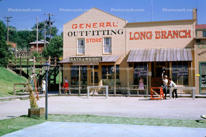 Rath & Wright, Dodge City, Buildings, Shops, Stores, 1950s