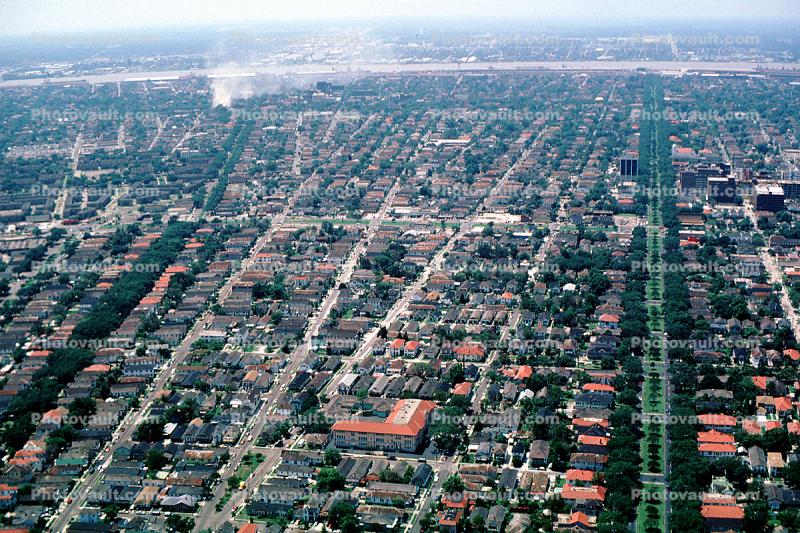 urban sprawl, homes, houses, streets, texture