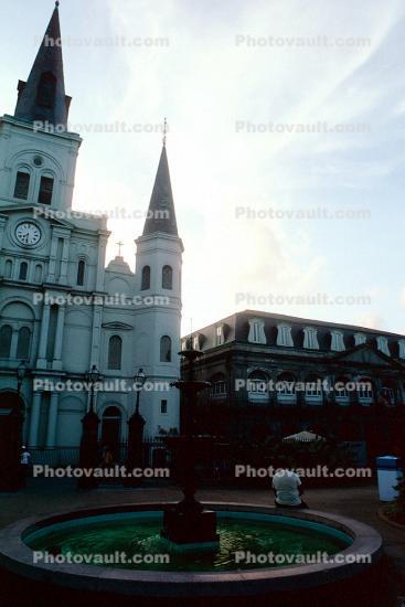 Saint Louis Cathedral, Cathedral-Basilica of Saint Louis King of France, French Quarter