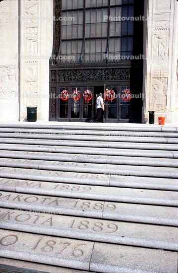Statehood Steps, Stairs, State Capitol Building, Baton Rouge