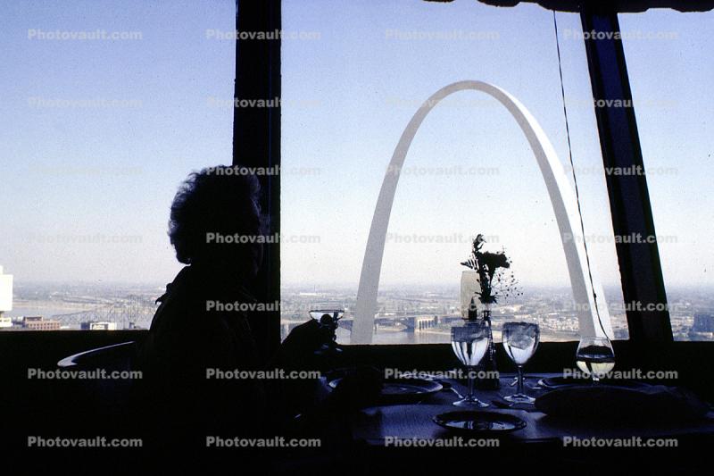 The Gateway Arch, Downtown, buildings, 1981, 1980s