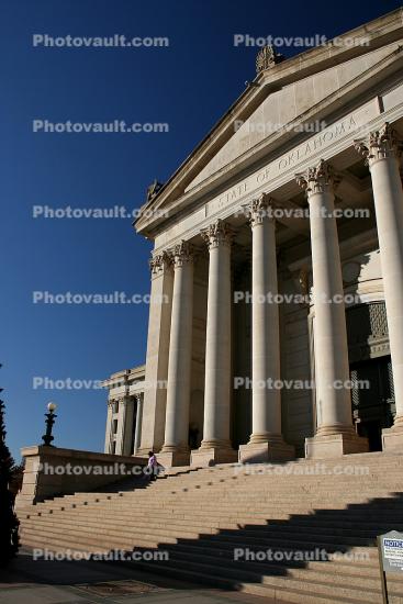 steps, stairs, columns, building, State Capitol building