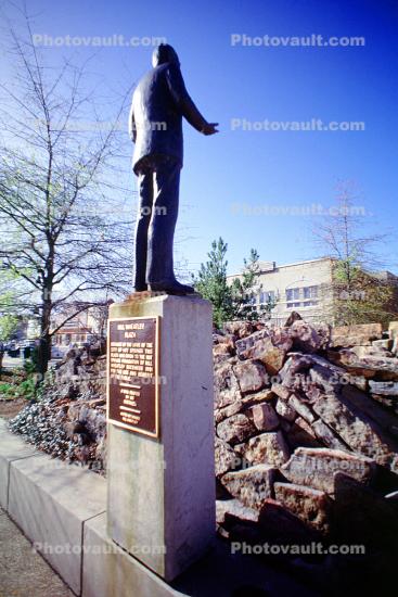 Bill Wheatley Plaza, Statue, Monument, Hot Springs, Garland County