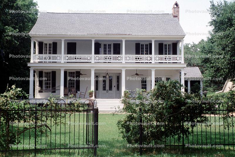 Home, House, Antebellum Mansion, single family dwelling unit, building, Long Beach Mississippi
