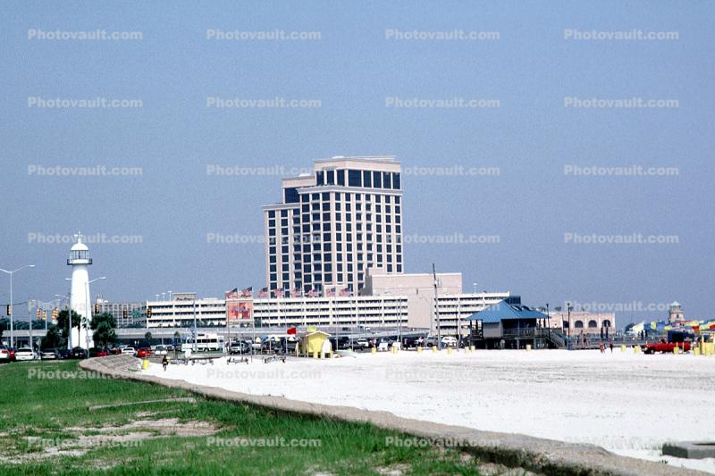 Gulf Shores Beach, Sand, Buildings, Gulfport