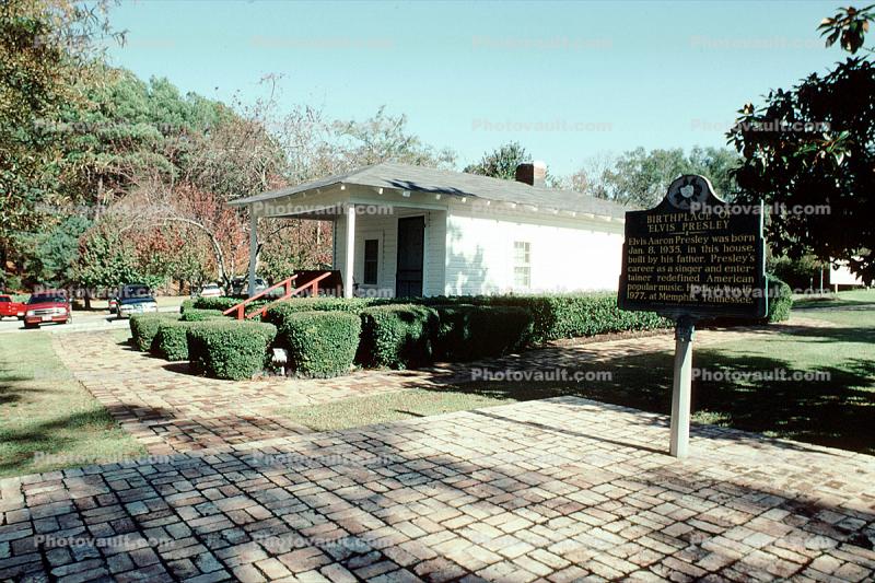 Elvis Presley Birthplace, Tupelo, landmark
