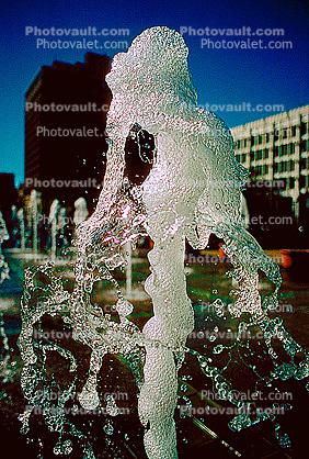 Civic Center Plaza Fountains, splash fountain