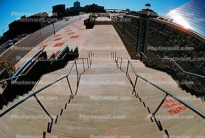Steps, Stairs, skyline, 22 October 1993
