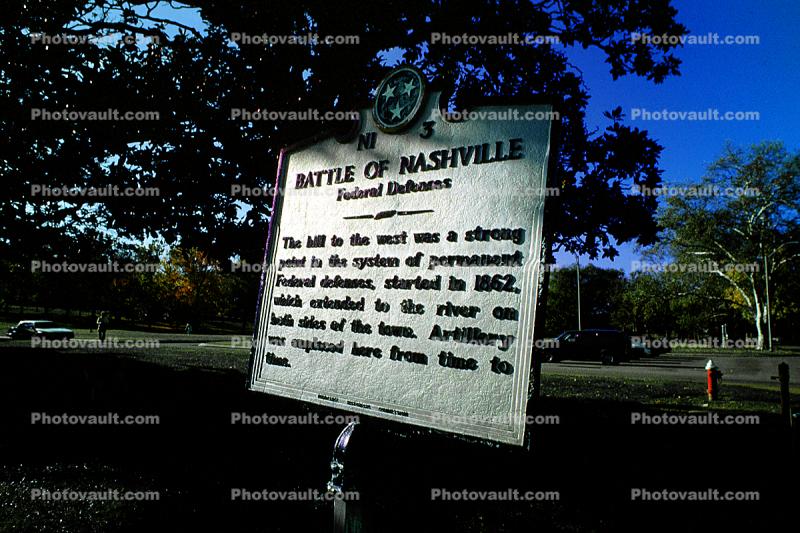 Battle of Nashville, 23 October 1993