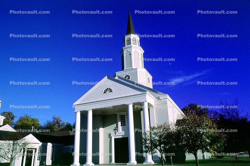 Church, Steeple, Building, 23 October 1993