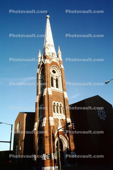 First Baptist Nashville, Church, steeple, 23 October 1993