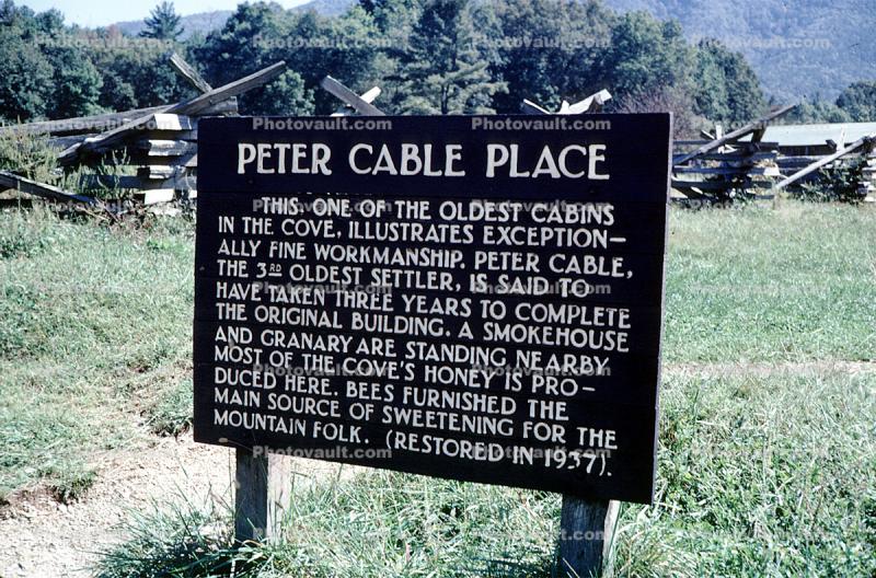 Peter Cable Place, Cades Cove