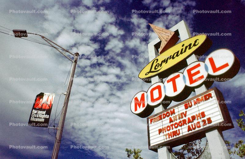 Lorraine Motel, landmark, Museum, signage