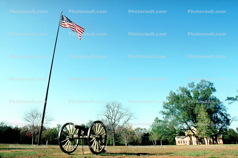 Civil War Cannon, Artillery, gun, Lookout Mountain, battlefield