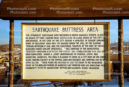 Earthquake Buttress Area