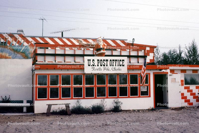 United States Post Office, town of North Pole July 1969