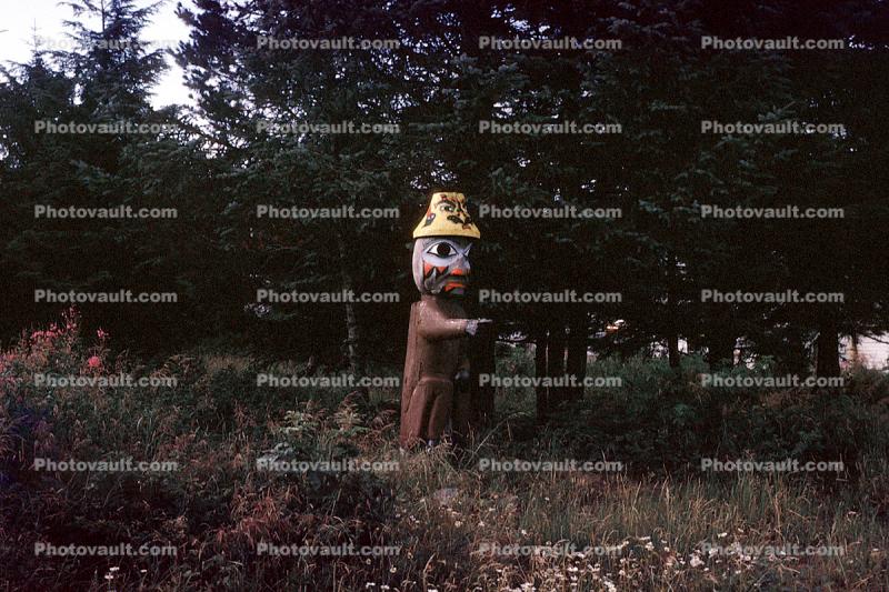 Totem Pole, Ketchikan,  July 1969